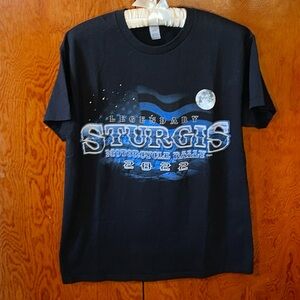 Legendary Sturgis Motorcycle Rally 2022 Short Sleeve ~ M ~ Black